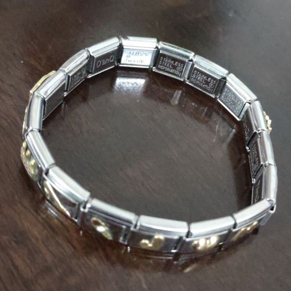 COPY 5 - 17 Separate Nomination Style Italian Stainless Steel Charm Links - Picture 7 of 9